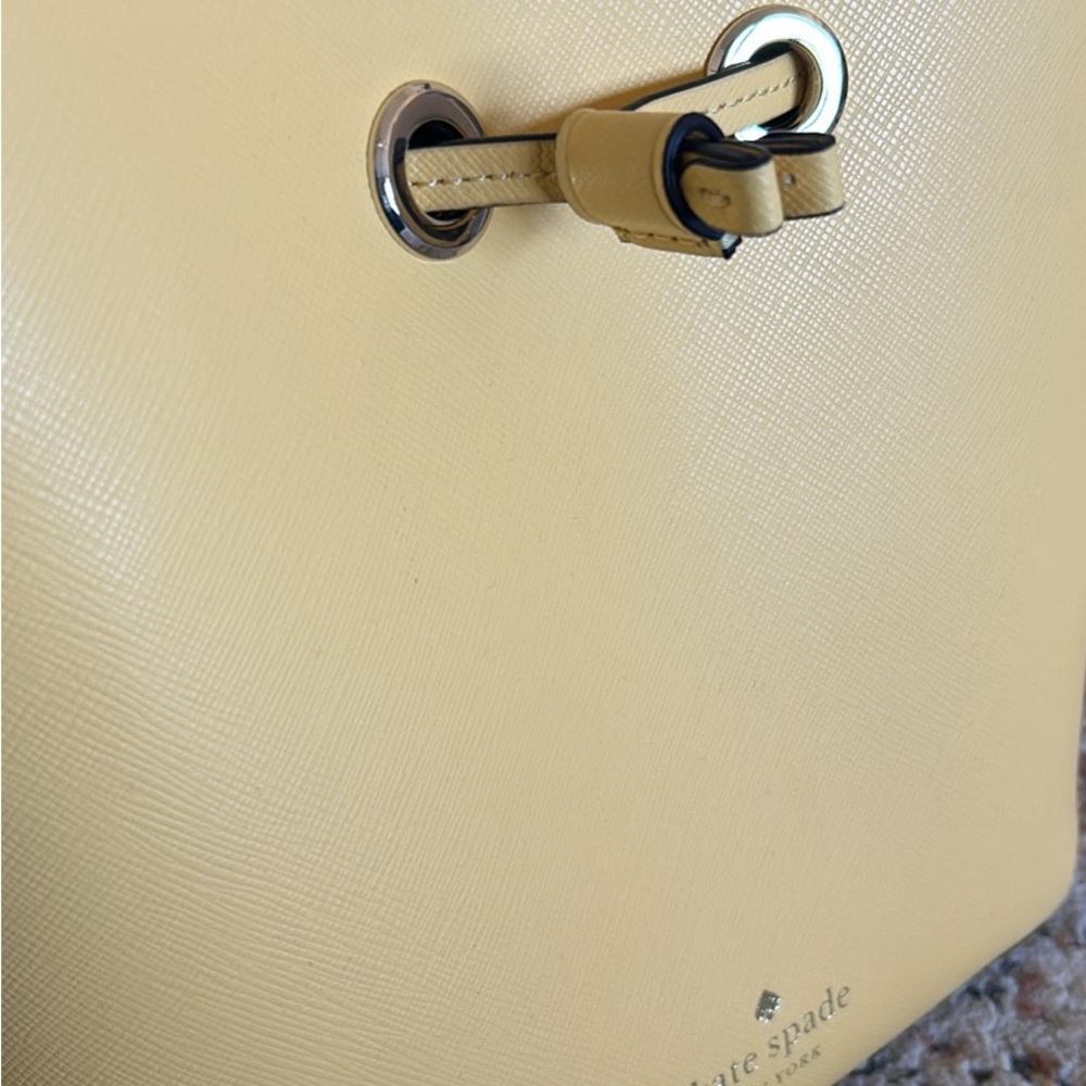 Kate Spade Yellow Bucket Bag - Picture 3 of 6